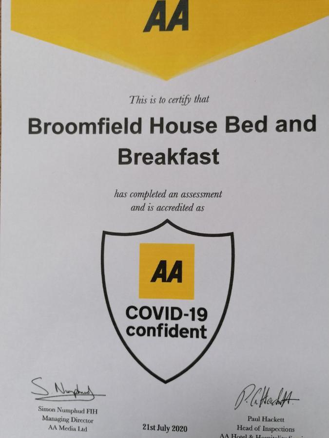 Broomfield House Bed And Breakfast Earlston Exteriér fotografie