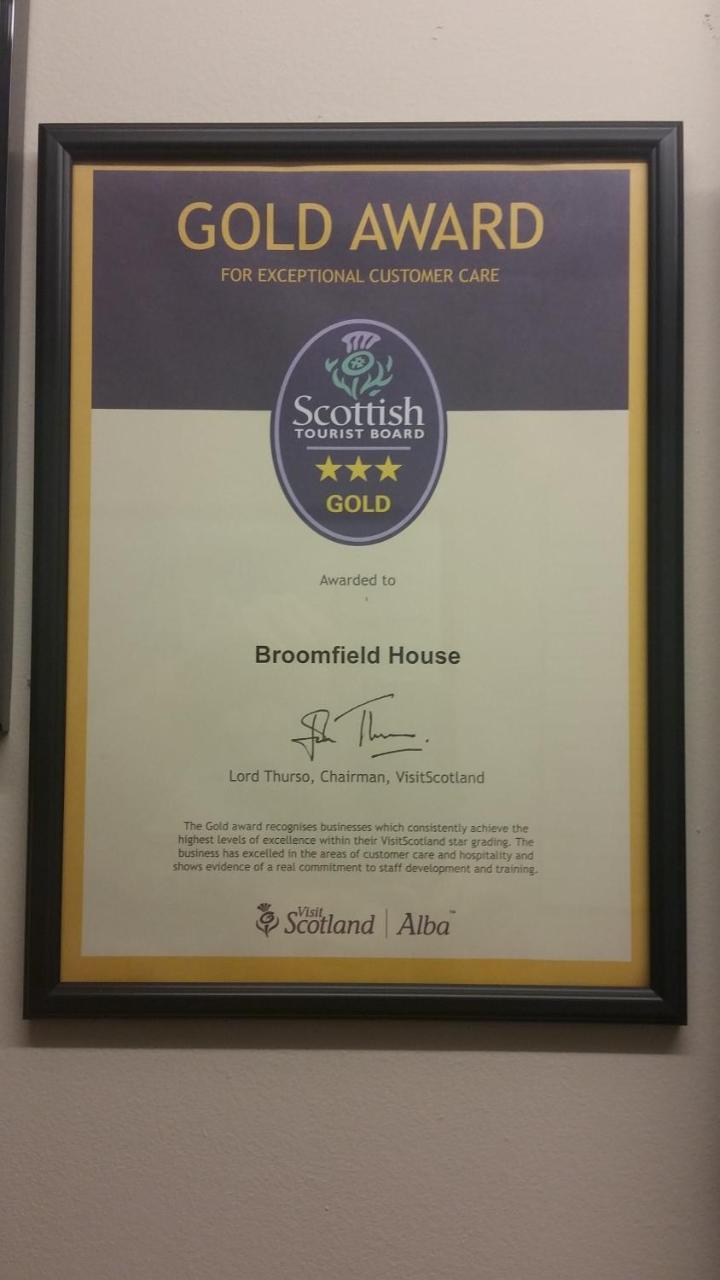 Broomfield House Bed And Breakfast Earlston Exteriér fotografie